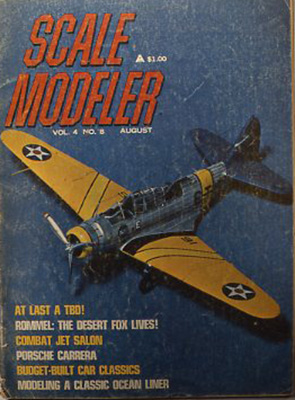 『Scale modeler』（雑誌） Challenge publications, Inc., USA Vol.4,No.8 Aug. 1969 