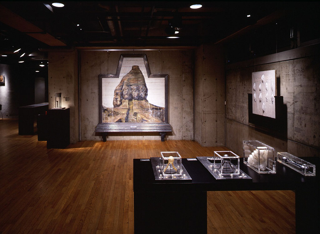 小林健二個展『黄泉への誓（うけい）』1990　会場風景 